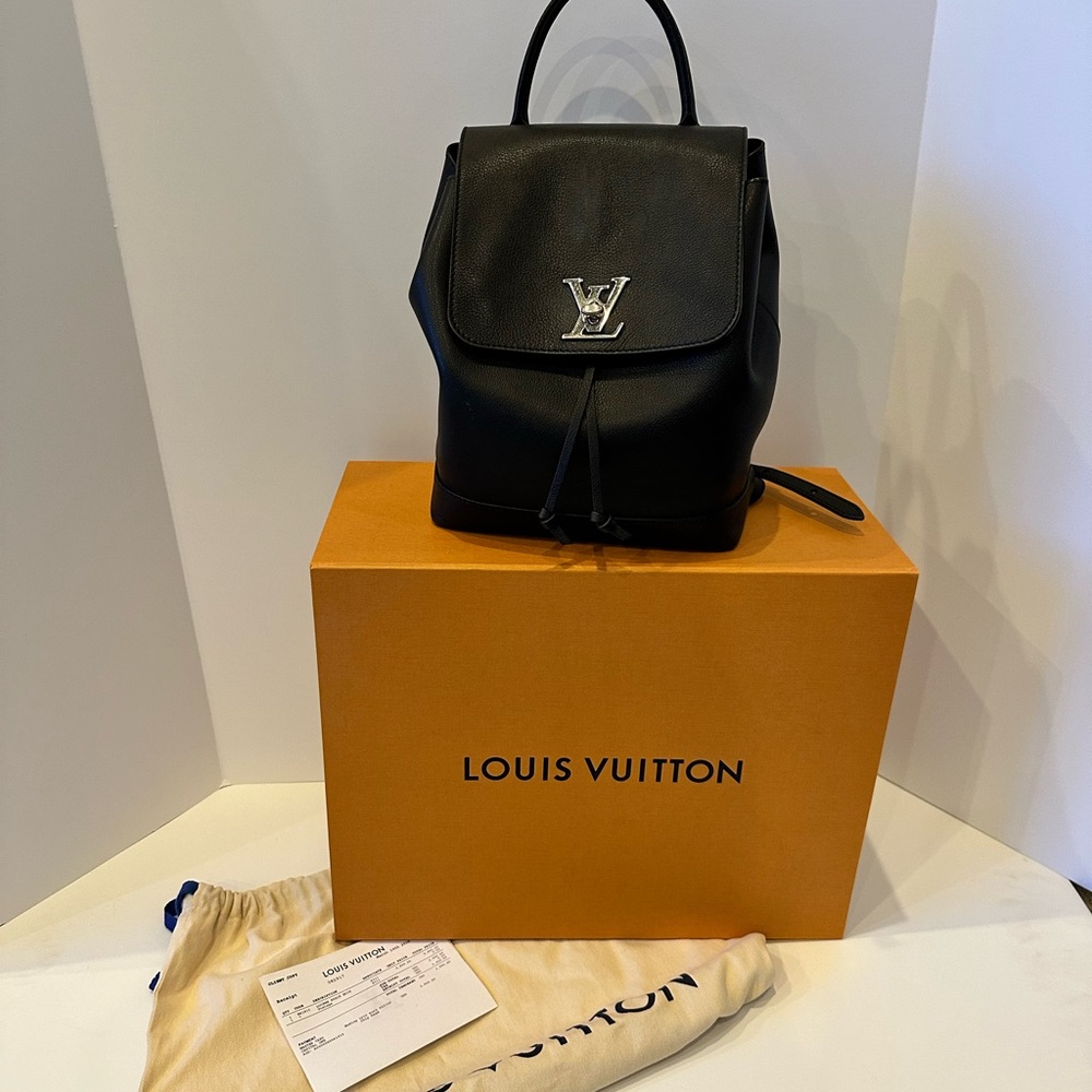 Louis Vuitton Backpack Lockme Noir black